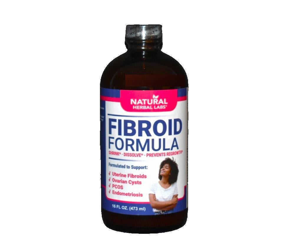 Fibroid Formula – Herbal Support for Fibroids, Ovarian Cysts & Hormonal Balance – 16 oz
