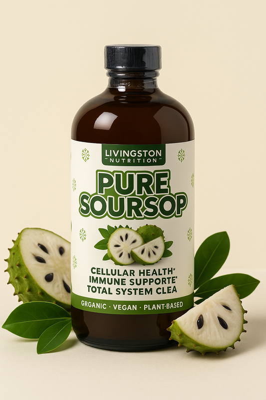 Pure Soursop – Organic Immune & Cellular Health Support (16 oz)