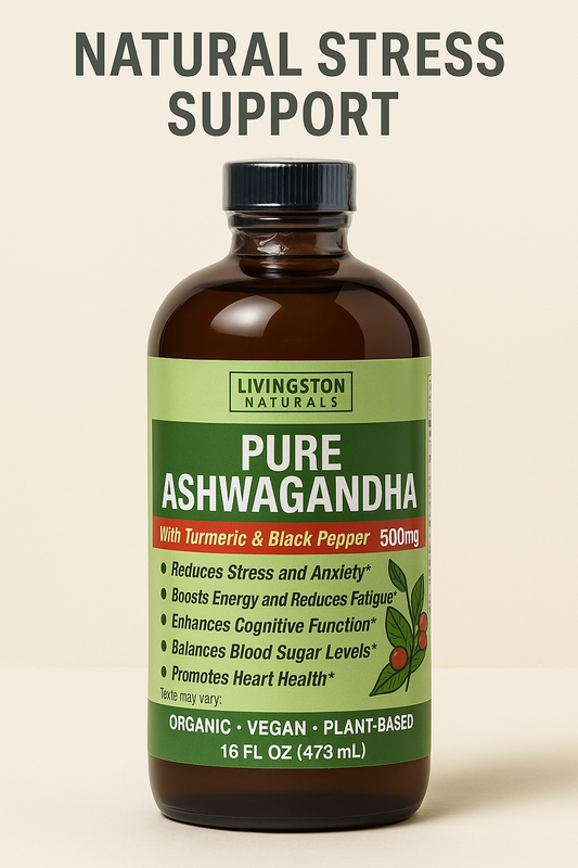 PURE Ashwagandha – Natural Support for Stress, Sleep & Vitality
