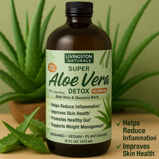 Aloe Vera Detox – Natural Cleanse for Digestion & Skin Health (16 oz)