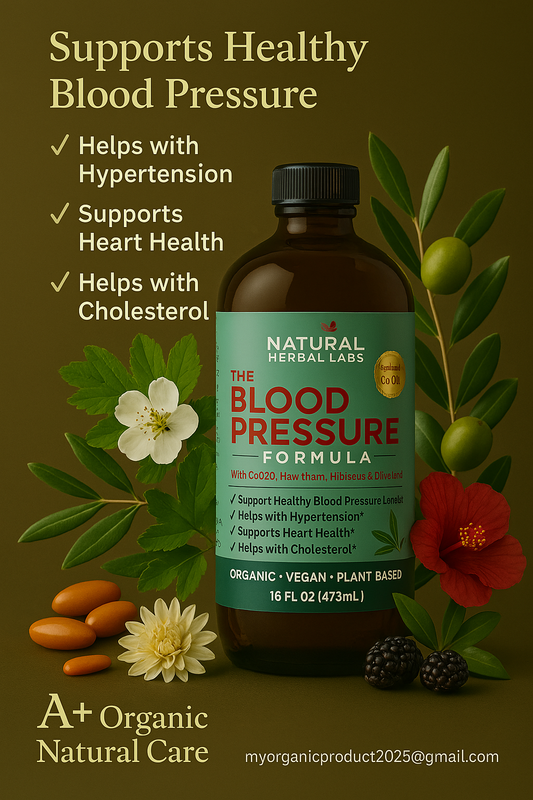 Blood Pressure Formula – Natural Herbal Support for Healthy Circulation