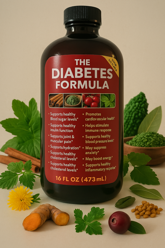 🌿 The Diabetes Formula - Natural Blood Sugar Support | A + Organic Nature Care