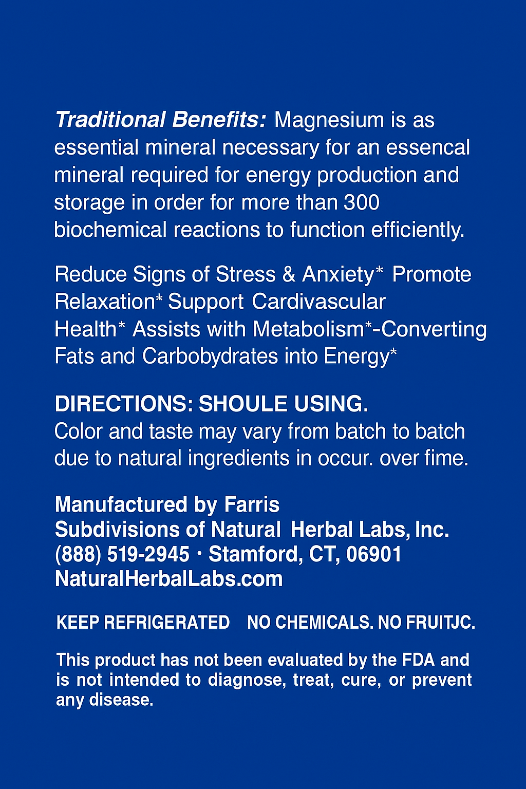Liquid Magnesium – Vital Energy for Body & Mind