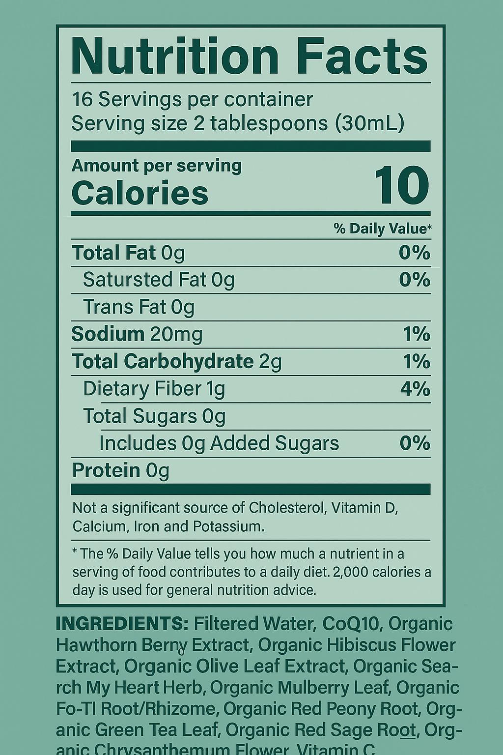 Blood Pressure Formula – Natural Herbal Support for Healthy Circulation