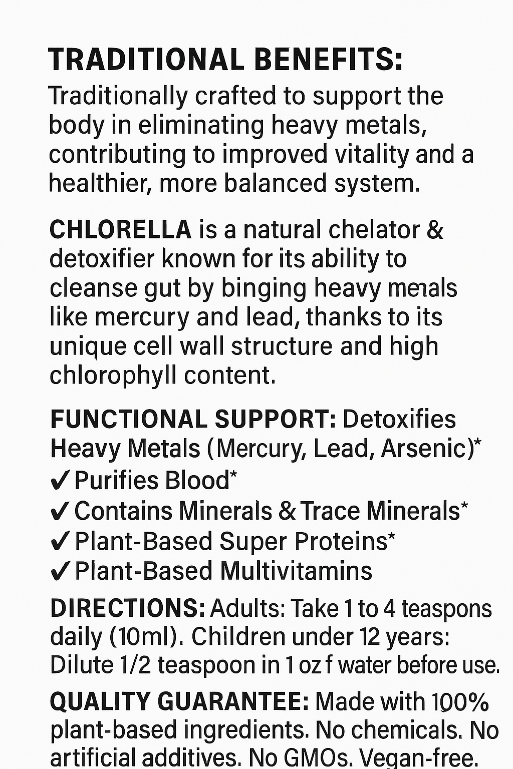 🏷️ Product Title: Bible Cleanse – Natural Herbal Formula for Blood Sugar & Detox Support (16 oz)