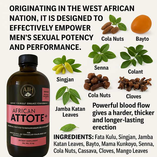 Africa Attote+ – Power, Passion & Performance for Men